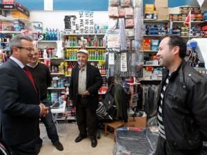 Başkan Köşker Esnaf Turunda