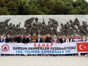 Samsunlular Çanakkale’de Buluştu