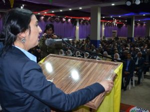 Hdp Eş Genel Başkanı Yüksekdağ, Yüksekova’da Dayanışma Yemeğine Katıldı