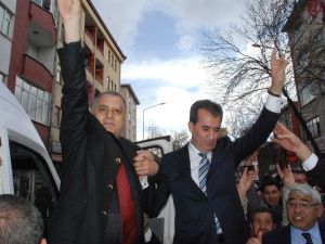 MHP Milletvekili Adayı Taner Gökçek Ve Yaşar Ağsu Seçim Çalışmaları İçin Kars’ta