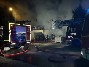 Başkent’te Yangın Korkuttu
