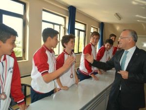 Kayda, Manisa Şampiyonu Öğrencileri Ağırladı