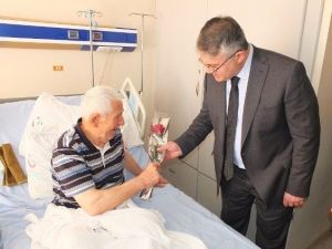 Müftüden Hastalara Ziyaret