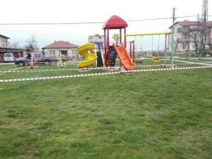 Beyşehir’de Parklar Donatılıyor