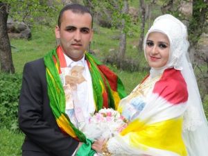 Çimenli Köyünde Sezonun İlk Düğünü Yapıldı