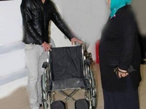 Kızılay’dan Engelli Vatandaşlara Tekerlekli Sandalye