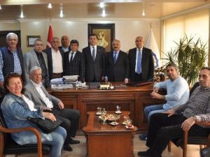 Başkan Özyiğit’ten, Talat Dinçer’e Ziyaret