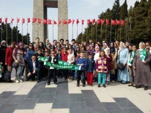 Yıldırımlı Çocuklar Çanakkale’de Şehitlikleri Gezdi