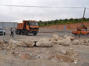 4 Yıl Aradan Sonra Çevre Yolu Çalışmalarına Başlandı