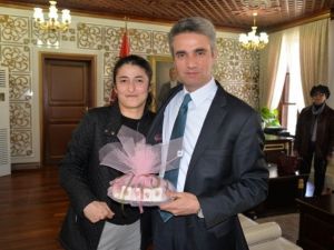 Özel Öğrencilerden, Bolu Valisi Aydın Baruş’a Ziyaret