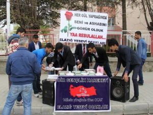 Yesevi Kültür Ocakları İl Teşkilatından Kutlu Doğum Etkinliği