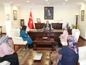 Otistik Öğrencilerin Aileleri Vali Fidan’ı Ziyaret Etti