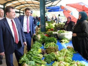 Başkan Yılmaz Pazarcı Esnafını Dinledi