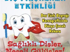 Binlerce Çocukla Diş Fırçalama Rekoru