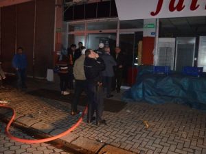 Fatsa’da Market Yangını