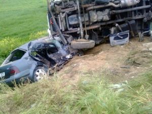 Salihli’de Kaza: 1 Ölü, 1 Yaralı