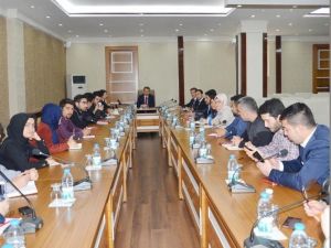 Batman Valisi Çelik Üniversite Öğrencilerini Ağırladı