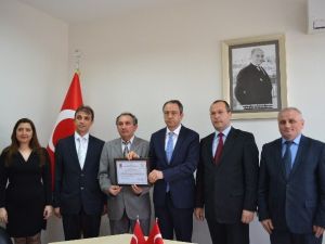 Çerkezköy’de Örnek İş Yerlerine Sertifika Verildi