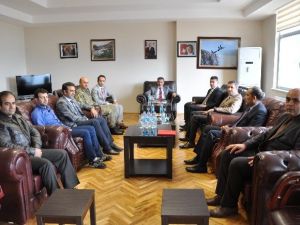 Tunceli Valisi Kaymak’tan Yeni Rektör İpek’e Ziyaret