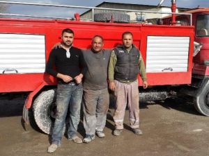 Sungurlu’da İtfaiye Aracının Kasası Yeniden İmal Edildi