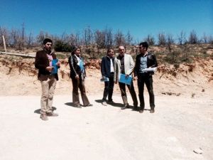 Belediye Eşbaşkanları Yolları İnceledi