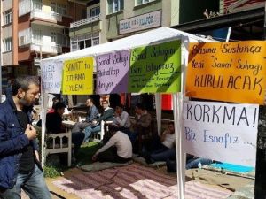 Sanat Sokağı Esnafı Eylemlerini Sonlandırdı