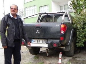 Zonguldak’ta Kaza Anı Saniye Saniye Güvenlik Kamerasında