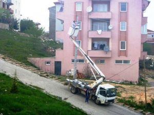 Bilecik’te Sokak Aydınlatma Lambaları Yenileniyor