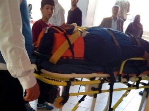 Adıyaman’da Yüksekten Düşen 1 Kişi Yaralandı