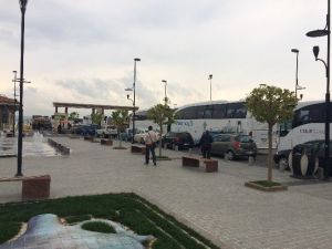 Çanakkale’de Feribot Kuyruğu