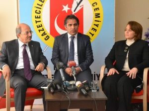 AK Parti Milletvekili Adaylarından Gazeteciler Cemiyetine Ziyaret