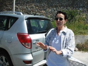 Fatma Girik Bodrum’da Kaza Geçirdi