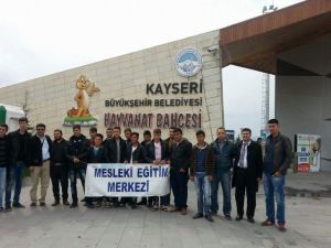 Boğazlıyan Meslek Lisesi Öğrencileri Hayvanat Bahçesi’ni Gezdi