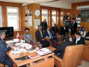 AK Parti İl Yönetiminden İhsaniye İlçesine Ziyaret