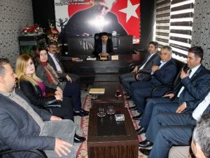 AK Parti Teşkilatından Ağad’a Ziyaret