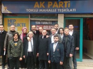 AK Parti Trabzon Milletvekili Adayı Muhammet Balta’ya Toklu Mahallesinde Büyük İlgi