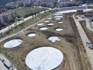 Yeşilkent Parkı’nda Çalışmalar Sürüyor