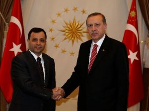 Cumhurbaşkanı Erdoğan, Anayasa Mahkemesi Başkanı Arslan’ı Kabul Etti