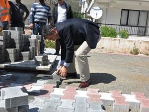 Başkan Gençer Yol Çalışmalarını Denetliyor