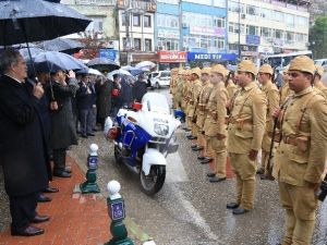 Seyyar Jandarma Taburu Dualarla Çanakkale’ye Uğurlandı