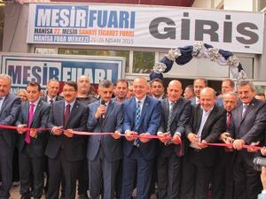 Manisa Mesir Sanayi Ve Ticaret Fuarı Açıldı