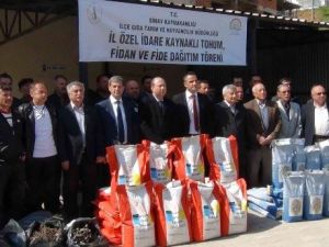 Simav’lı Çiftçiye Ücretsiz Tohum Ve Asma Fidanı Desteği