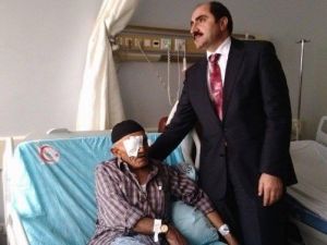 AK Parti Van İl Başkanı Zahir Soğanda’dan Hasta Ziyareti