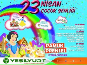 Yeşilyurt AVM Mini Club’ta 23 Nisan Çocuk Şenliği