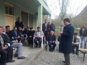 AK Parti Milletvekili Adayı Aydemir, Olur İlçesini Ziyaret Etti