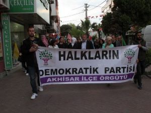 HDP Akhisar’da Milletvekili Adaylarını Tanıttı
