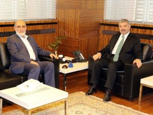 Müftü Maraşlıgil’den Veda Ziyareti