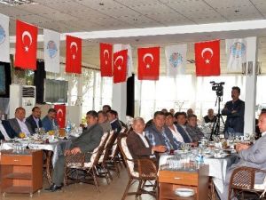 Anamurlu Muhtarların Sorunları Dinlendi