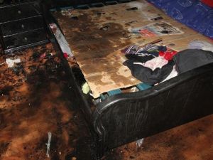 Elektrikli Battaniyeden Yangın Çıktı