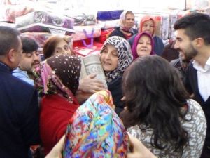 Kırıkkale’de Bedava Halı İzdihamı